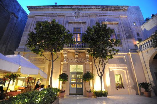 Hotel de lujo Relais Chateux en Mdina.