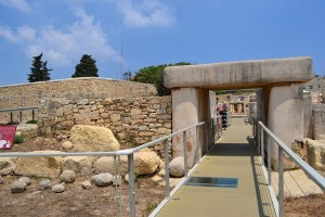 En la Foto el yacimineto megalítico de Tarxien. Foto de Paradasos.