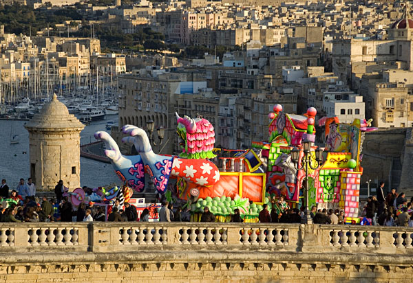La fiesta de Carnavales en Malta